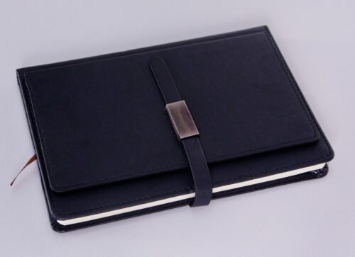 Premium Colour-Coded Note Books – Wooden Brown, Blue, Black, Brown, Grey & Green - Image 4