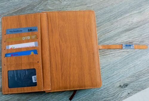 Premium Colour-Coded Note Books – Wooden Brown, Blue, Black, Brown, Grey & Green - Image 2