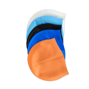 Durable Flexible Silicone Sporty Swimming Caps