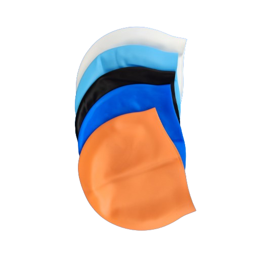 Durable Flexible Silicone Sporty Swimming Caps