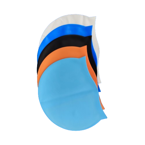 Durable Flexible Silicone Sporty Swimming Caps - Image 12