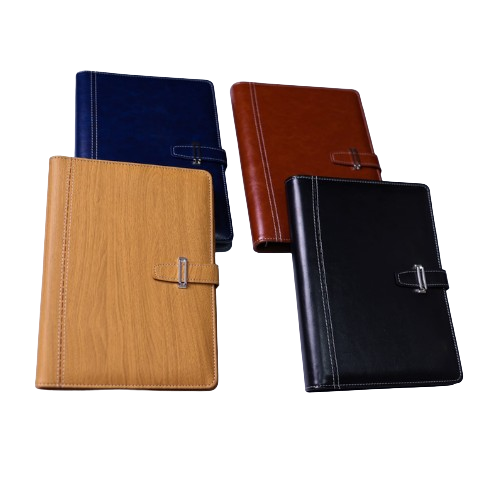 Executive Series 015 Premium Notebooks – Brown, Blue, Black & Wooden Brown