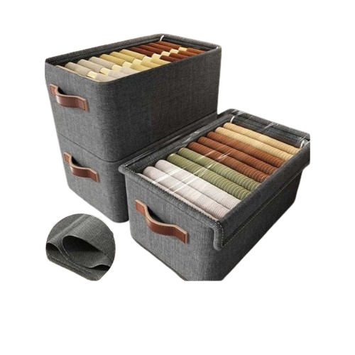 Foldable Garment Organisers with Protective Covers