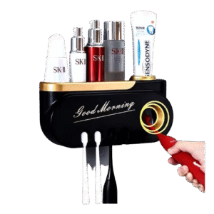 Premium Toothbrush Holders with Automatic Toothpaste Dispensers
