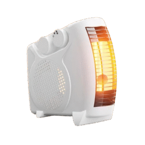 High-Efficiency Dual-Gear Desktop Fan Heaters for Home, Office & Bedroom Use – 220V Electric Warmers