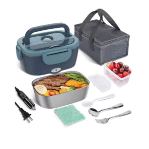 Smart 3-Compartment Electric Lunch Boxes for On-the-Go Meals