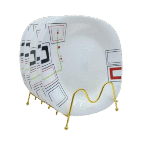 6pcs Premium Ceramic Dining Plates – Elegant & Durable Tableware for Every Meal