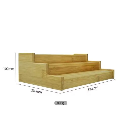 12pcs Glass Spice Jar Sets with Bamboo Lids, Stand & Seasoning Organizers - Image 2