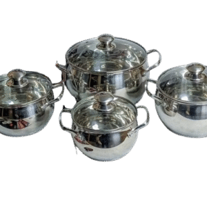 Bosch Stainless Steel Cookware Sets – Premium 8pcs for All Cooktops