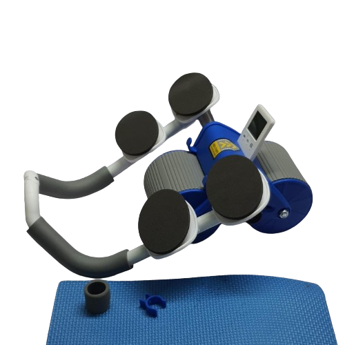 Automatic Rebound Abdominal Wheels with Elbow Pads