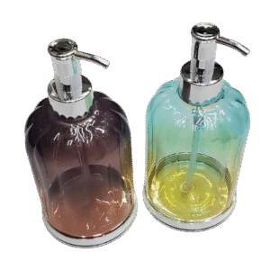Acrylic Colored Handwash Dispensers – 500ml Round & Square Designs