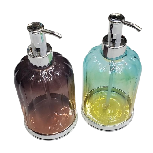 Acrylic Colored Handwash Dispensers – 500ml Round & Square Designs