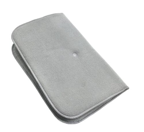 Foldable Microfibre Kitchen Drying Mats – Grey - Image 2