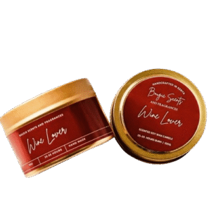 Wine Lover Mini Christmas Candles