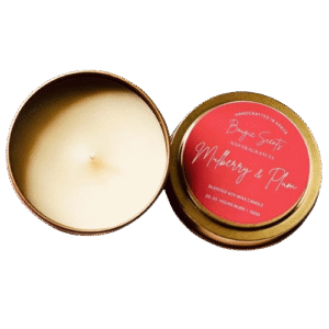 Mulberry and Plum Mini Scented Candles
