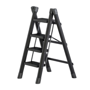 4-Step Portable Folding Ladders – Heavy-Duty Kitchen & Home Step Stools