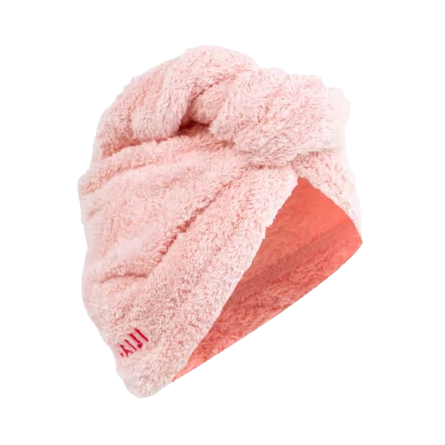 NABAIJI Soft Microfibre Hair Towels for Swimmers – Light Pink